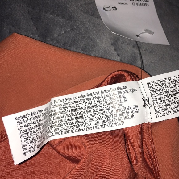 Forever 21 orange brownish bikini bottom - Picture 8 of 8